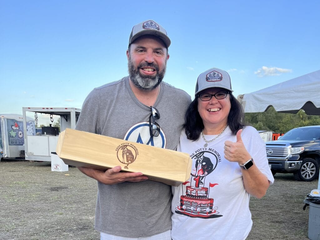 Doug Homann Winning Gene Potts Award