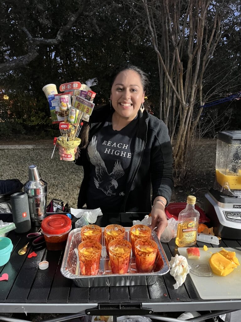 Battling the Elements: STS Shines at Rhinestone Steak Showdown 3 Evy's Margarita Turn-in