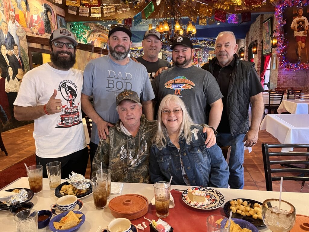 Battling the Elements: STS Shines at Rhinestone Steak Showdown 8 Celebrating Diane's Birthday