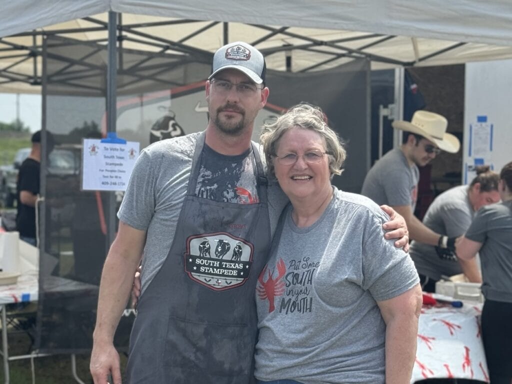 A Flavorful Partnership: STS and Data Projections at the Big Crawfish Bash 17 Chef Greg and Jackie Smith