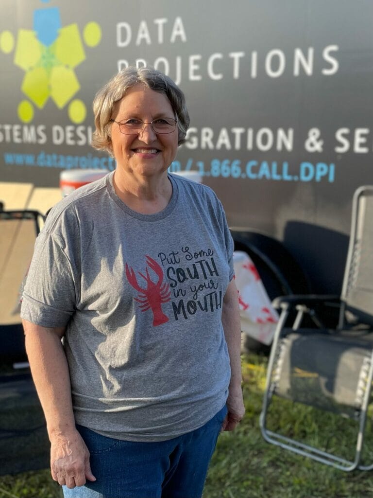 A Flavorful Partnership: STS and Data Projections at the Big Crawfish Bash 9 Jackie