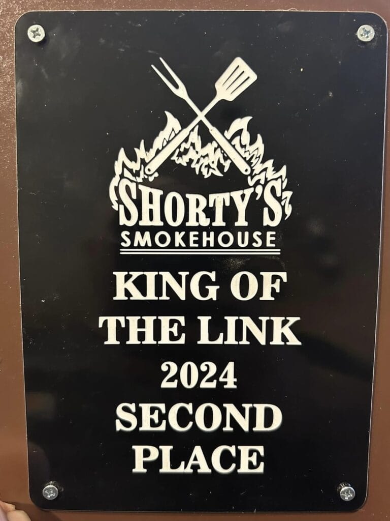 Steakbeast Shines at Shorty's Smokehouse King of The Link Cookoff 4 King of The Link 2nd Place