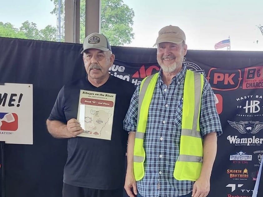 Randy Warren's Golden Ticket Win at Ribeyes on the River 4 Daryl Maune Steak B 2nd Place